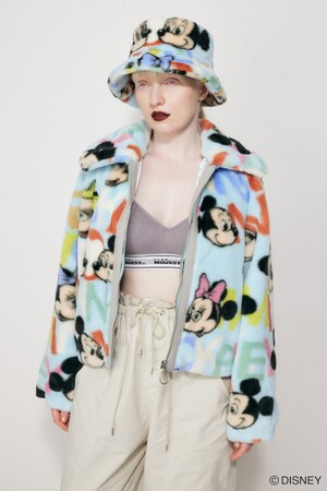 Disney SERIES CREATED by MOUSSY | MD FAUX FUR MM ジャケット 
