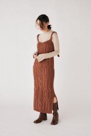 【RHCRonHerman】23SSHemp Cotton Knit Dress