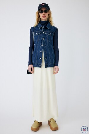 MOUSSY | BACK BELT DENIM ベスト (ベスト ) |SHEL'TTER WEBSTORE