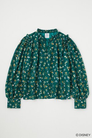 Disney SERIES CREATED by MOUSSY | MD FOIL DOTS FLOWER BL／MICKEY