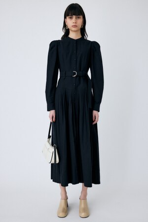 MOUSSY | BELTED PLEATS ドレス (ワンピース(ロング） ) |SHEL'TTER