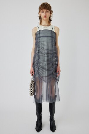 TULLE LAYERED ドレス moussy - ロングワンピース