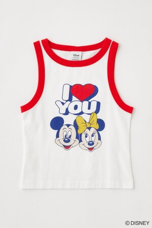 Disney SERIES CREATED by MOUSSY | MD I LOVE タンクトップ (タンク 