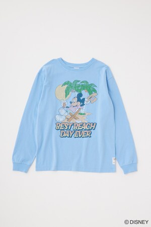 Disney SERIES CREATED by MOUSSY | MD VACATION LS Tシャツ (Tシャツ 