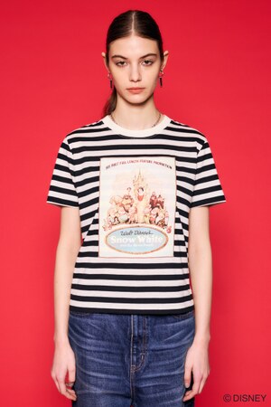 Disney SERIES CREATED by MOUSSY | MD OT VTG POSTER BD Tシャツ (Tシャツ・カットソー(半袖)  ) |SHEL'TTER WEBSTORE