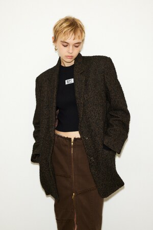 THROW by SLY | 【THROW】TWEED BOXY TAILOR ジャケット (ジャケット ...