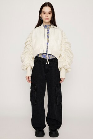 SLY | CROP GATHER MA-1 (ブルゾン ) |SHEL'TTER WEBSTORE