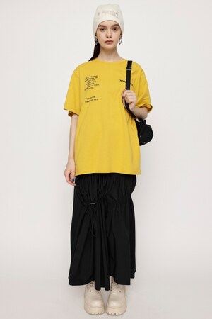 SLY | DRAWSTRING ASYMMETRY スカート (スカート(ミディアム) ) |SHEL 