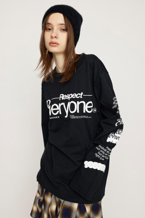 RESPECT EVERYONE LOGO Tシャツ