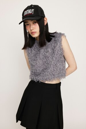 SLY | SHEER FEATHER トップス (タンクトップ ) |SHEL'TTER WEBSTORE