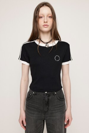 SLY | LINGER NECK LINE COMPACT Tシャツ (Tシャツ・カットソー(半袖 