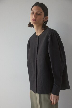 BLACK BY MOUSSY | volume sleeve blouse (シャツ・ブラウス ) |SHEL 