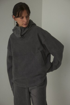 BLACK BY MOUSSY | fleece hoodie (スウェット・パーカー ) |SHEL'TTER 