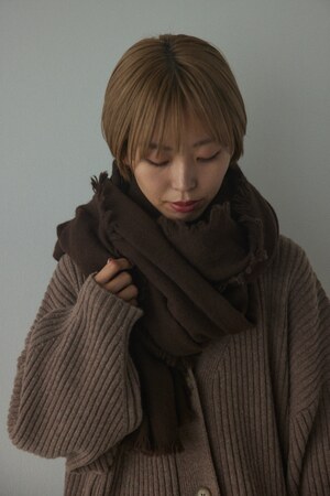 BLACK BY MOUSSY | wool stole (ストール・マフラー ) |SHEL'TTER WEBSTORE