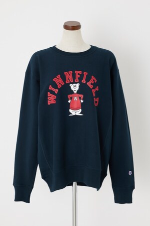 【CHAMPION】R.W CREW NECK BEAR スウェットシャツ