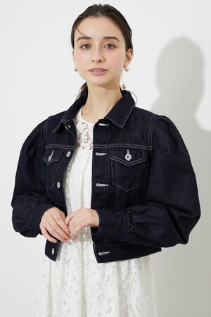 rienda | パフスリーブDENIM JK (デニムジャケット ) |SHEL'TTER WEBSTORE