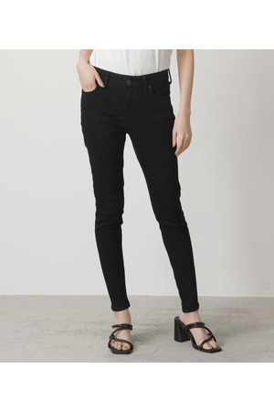 AZUL BY MOUSSY | BLACK DENIM SKINNY (スキニー ) |SHEL'TTER