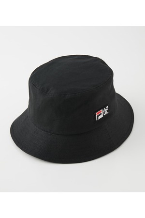 bucket hat fila black