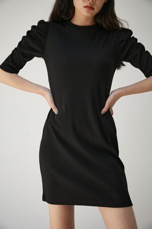 PUFF SLEEVE MINI ONEPIECE