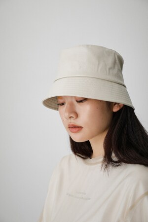 FAUX LEATHER BUCKET HAT