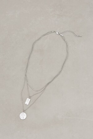 AZUL BY MOUSSY | COIN THREE-STRAND NECKLACE (ネックレス ) |SHEL 