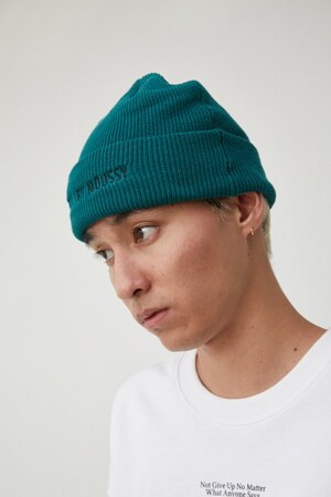 AZUL BY MOUSSY | AZUL LOGO KNIT CAP (帽子 ) |SHEL'TTER WEBSTORE