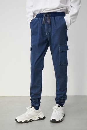 AZUL BY MOUSSY | EASY ACTION SLIM CARGO JOGGER (パンツ ) |SHEL