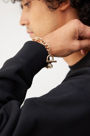 AZUL BY MOUSSY | ANCHOR CHAIN BRACELET (ブレスレット ) |SHEL'TTER