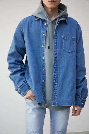 STRETCH DENIM SHIRT