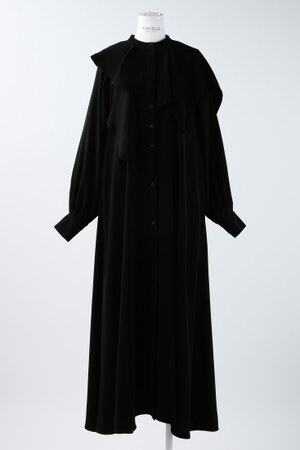 NECK-LAYERED DRESS｜36｜BLK｜DRESS｜|ENFÖLD