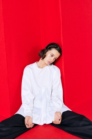 VOLUME-FLARE PULLOVER｜38｜WHT｜CUT AND SEWN｜|ENFÖLD OFFICIAL 