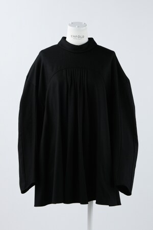 BACK-TIE PULLOVER｜38｜BLK｜SHIRTS AND BLOUSES｜|ENFÖLD