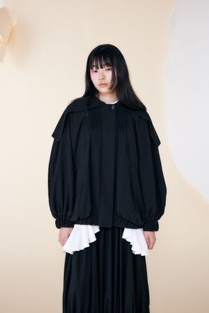 CENTER DRAPE PULLOVER｜38｜D/NVY｜SHIRTS AND BLOUSES｜|ENFÖLD