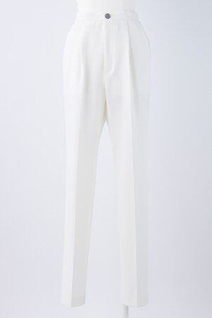 SLIM STRAIGHT-TROUSERS｜34｜WHT｜TROUSERS｜|ENFÖLD OFFICIAL ONLINE 