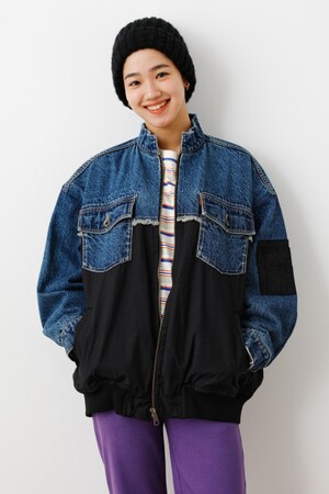 Denim ドッキングMA-1