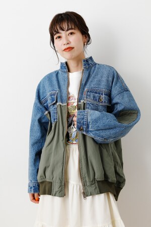 REMAKE DOCKING WIDE PULLOVER MA-1