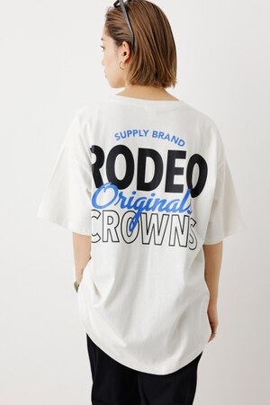 RODEO CROWNS WIDE BOWL | スクリプトカラーロゴTシャツ (Tシャツ