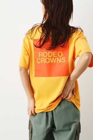 RODEO CROWNS WIDE BOWL | スクウェアボックスロゴTシャツ (Tシャツ