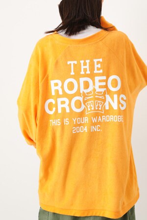 RODEO CROWNS WIDE BOWL | パイル LOGO トッパー (スウェット 
