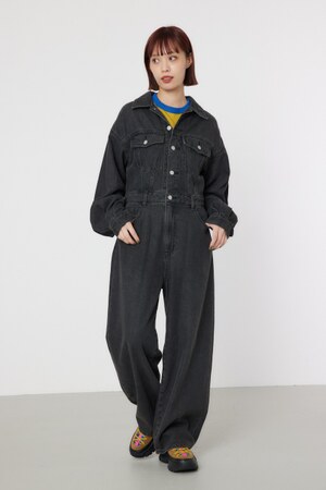 RODEO CROWNS WIDE BOWL | DENIM ジャンプスーツ (オールインワン ) |SHEL'TTER WEBSTORE