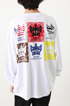 メンズCROWN BOXロングTシャツ