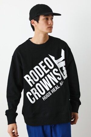 RODEO CROWNS WIDE BOWL | メンズ Leaning Logo スウェトトップス