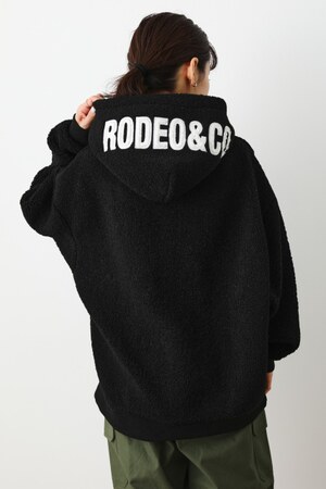 RODEO CROWNS WIDE BOWL | （WEB限定）フードロゴボアパーカー