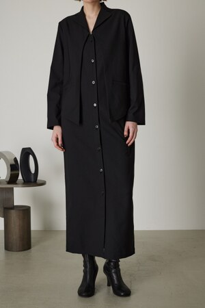 RIM.ARK | Tailcoat design dress (MIDI DRESS ) |RIM.ARK ONLINE STORE