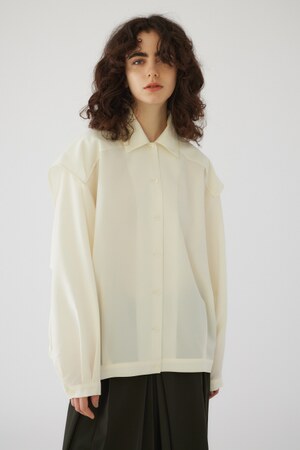 RIM.ARK | Back conscious SH (SHIRTS & BLOUSES ) |RIM.ARK ONLINE STORE