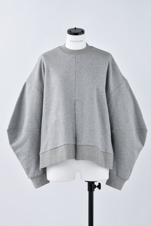 crew-neck long-sleeves｜M｜WHT｜cut and sewn｜någonstans official
