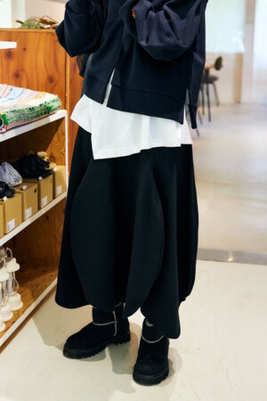 rounded skirt｜S｜BLK｜skirt｜någonstans official online store