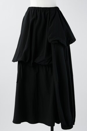 asymmetry balloon skirt｜S｜BLK｜skirt｜någonstans official online