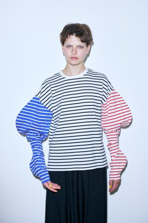 ナゴンスタンス twist-sleeves long-sleeves-