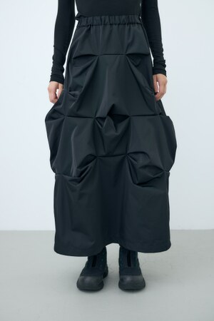 many tuck skirt｜S｜Black｜skirt｜någonstans official online store | ナゴンスタンス公式通販